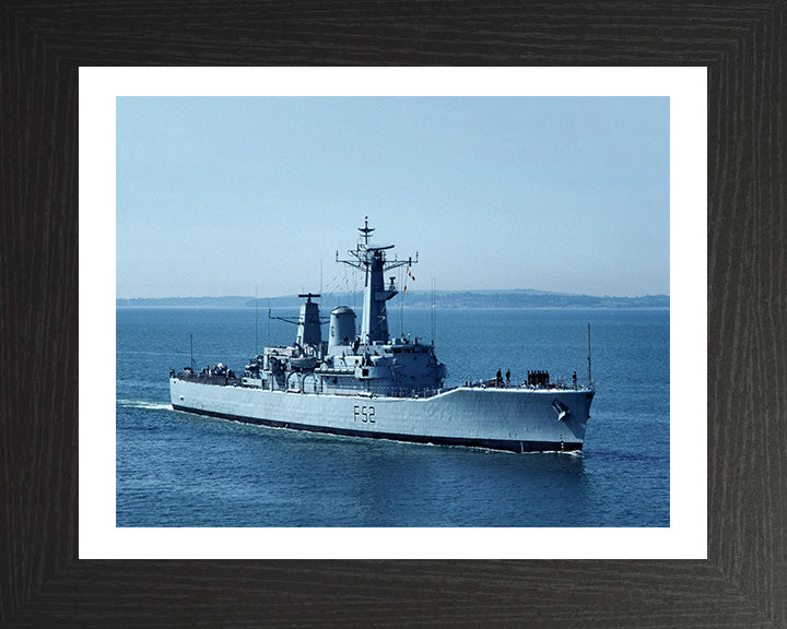 HMS Juno F52 Royal Navy Leander class frigate Photo Print or Framed Print - Hampshire Prints