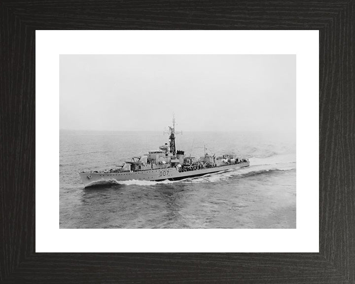 HMS Caesar D07 (R07) Royal Navy C class destroyer Photo Print or Framed Print - Hampshire Prints