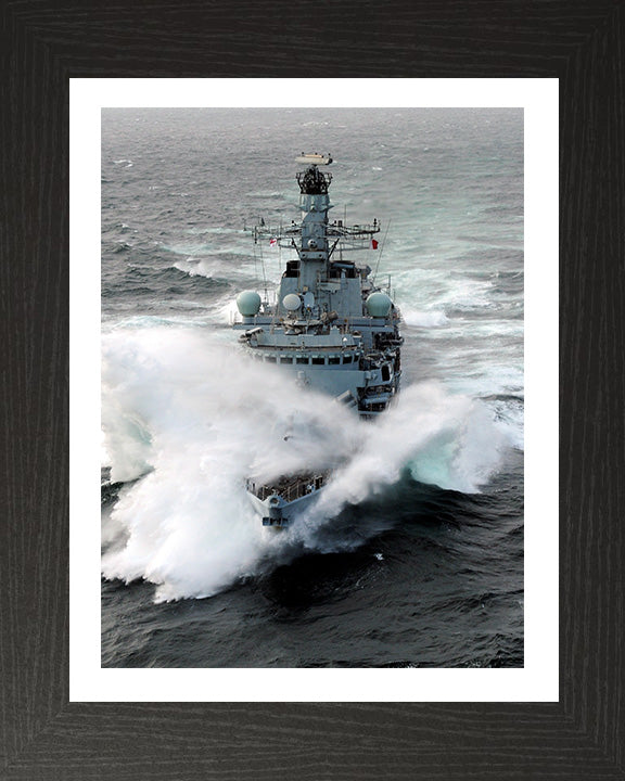 HMS Iron Duke F234 Royal Navy Type 23 frigate Photo Print or Framed Print - Hampshire Prints