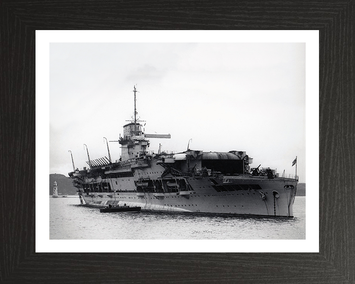 HMS Glorious (77) Royal Navy Courageous class battlecruiser Photo Print or Framed Print - Hampshire Prints