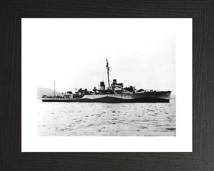 HMS Wellington U65 Royal Navy Grimsby class sloop Photo Print or Framed Print - Hampshire Prints