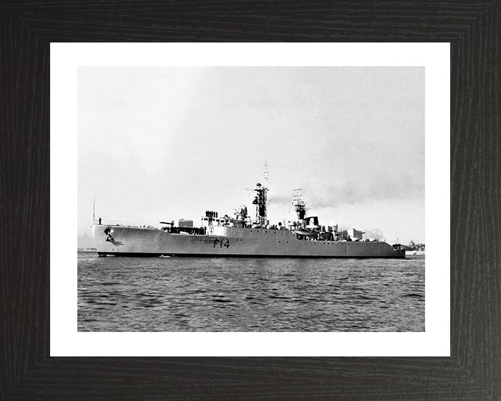 HMS Leopard F14 Royal Navy Leopard class Frigate Photo Print or Framed Print - Hampshire Prints