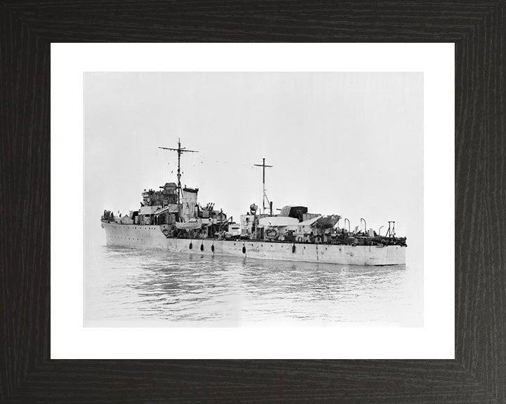 HMS Albrighton L12 Royal Navy Hunt class destroyer Photo Print or Framed Print