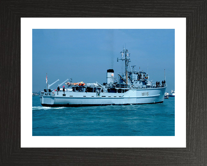 HMS Wilton M1116 Royal Navy Ton Class Minesweeper Photo Print or Framed Print - Hampshire Prints