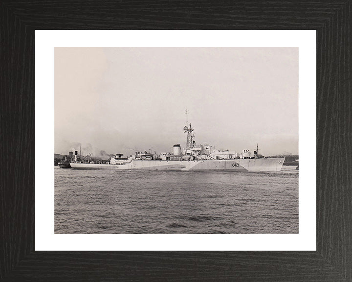 HMS Loch Shin K421 Royal Navy Loch class frigate Photo Print or Framed Print - Hampshire Prints