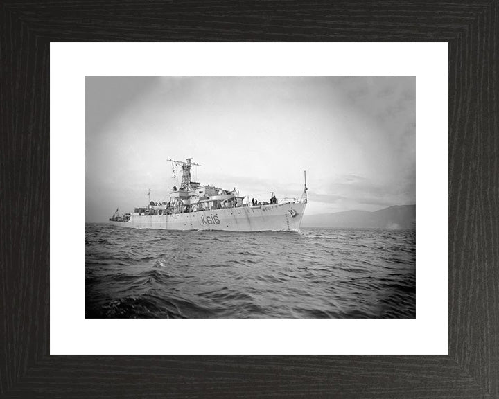 HMS Wigtown Bay K616 Royal Navy Bay Class Frigate Photo Print or Framed Print - Hampshire Prints