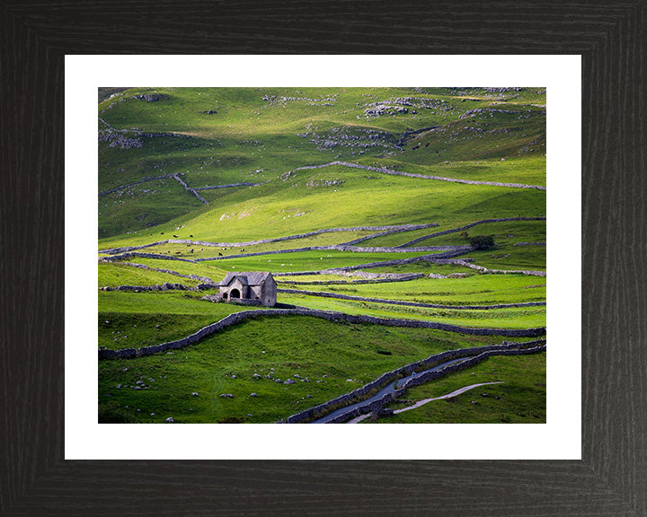 A stone cottage in The Yorkshire Dales Photo Print - Canvas - Framed Photo Print - Hampshire Prints