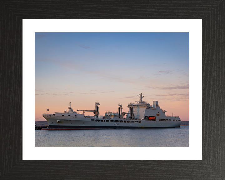 RFA Tidespring A136 Royal Fleet Auxiliary Tide class replenishment tanker Photo Print or Framed Print - Hampshire Prints