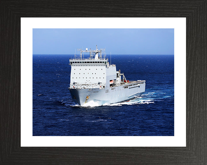 RFA Mounts Bay L3008 Royal Fleet Auxiliary Bay class auxiliary dock landing ship Photo Print or Framed Print - Hampshire Prints