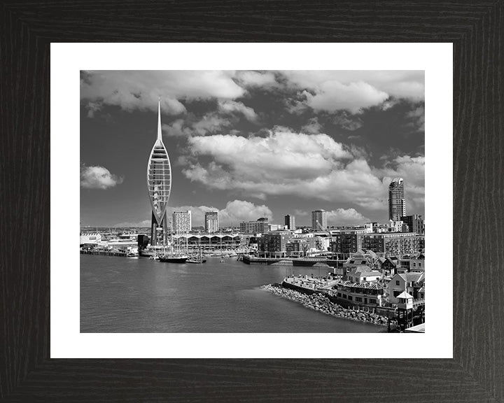 Spice island Old Portsmouth Hampshire from above Photo Print - Canvas - Framed Photo Print - Hampshire Prints