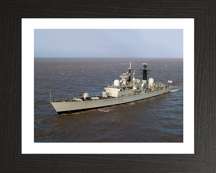 HMS Manchester D95 Royal Navy Type 42 destroyer Photo Print or Framed Print - Hampshire Prints