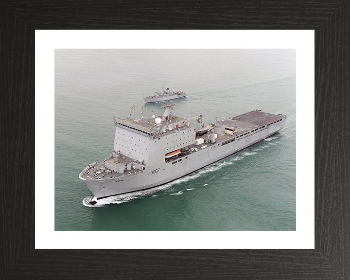 RFA Lyme Bay L3007 Royal Fleet Auxiliary Bay class auxiliary dock landing ship Photo Print or Framed Print - Hampshire Prints