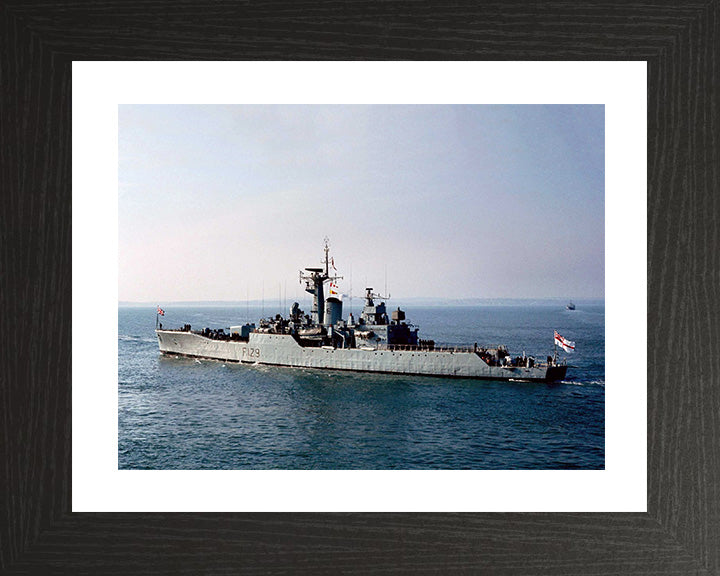 HMS Rhyl F129 Royal Navy Rothesay Class frigate Photo Print or Framed Print - Hampshire Prints