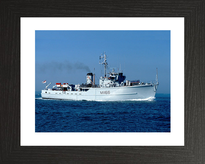 HMS Nurton M1166 Royal Navy Ton Class Minesweeper Photo Print or Framed Print - Hampshire Prints