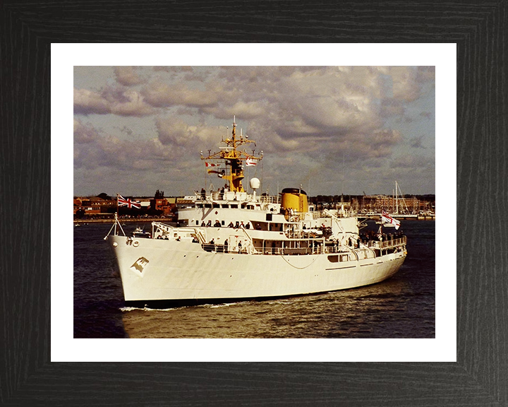 HMS Hecla A133 Royal Navy Hecla class survey vessel Photo Print or Framed Print - Hampshire Prints