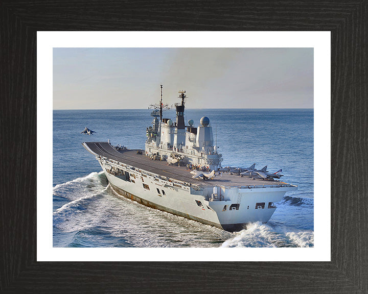 HMS Ark Royal R07 | Photo Print | Framed Print | Invincible Class | Aircraft Carrier | Royal Navy