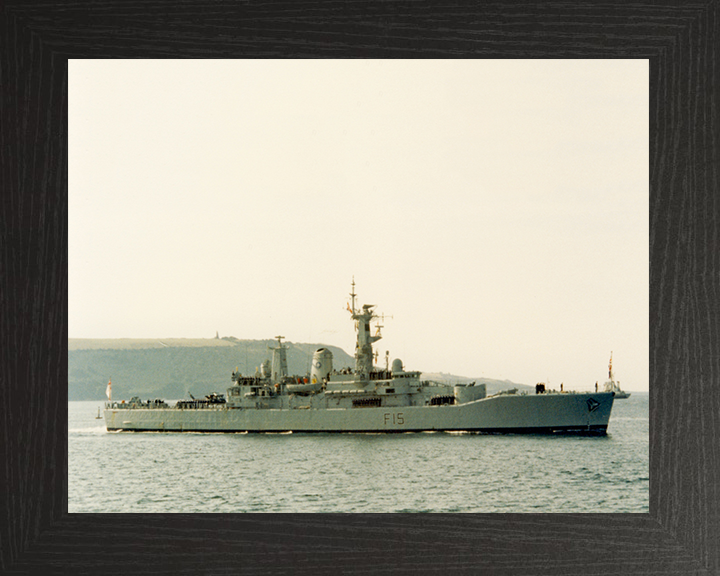 HMS Euryalus F15 Royal Navy Leander Class Frigate Photo Print or Framed Print - Hampshire Prints