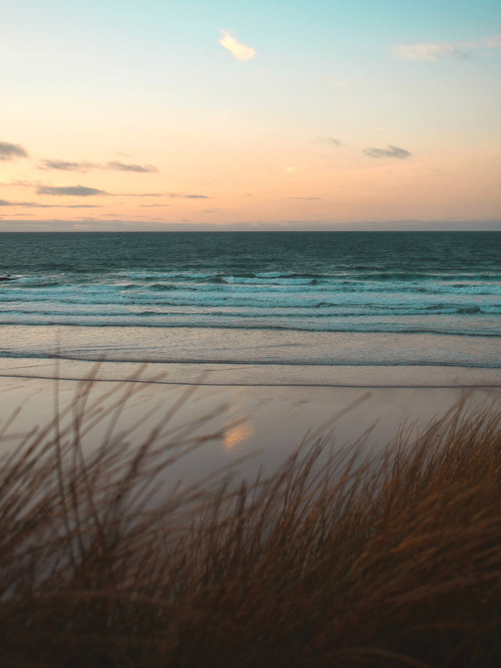 Gwithian Beach in Cornwall at sunset Photo Print - Canvas - Framed Photo Print - Hampshire Prints
