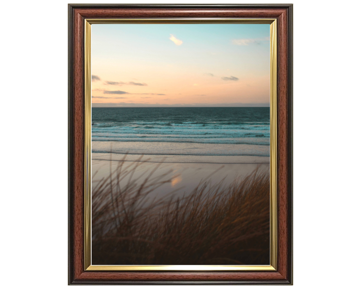 Gwithian Beach in Cornwall at sunset Photo Print - Canvas - Framed Photo Print - Hampshire Prints