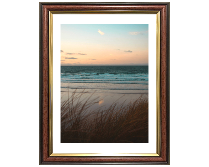 Gwithian Beach in Cornwall at sunset Photo Print - Canvas - Framed Photo Print - Hampshire Prints