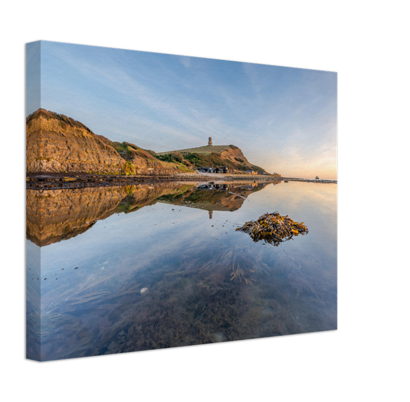 Kimmeridge Bay Dorset Reflections Photo Print - Canvas - Framed Photo Print - Hampshire Prints