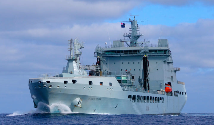 RFA Tidespring A136 Royal Fleet Auxiliary Tide class replenishment tanker Photo Print or Framed Print - Hampshire Prints