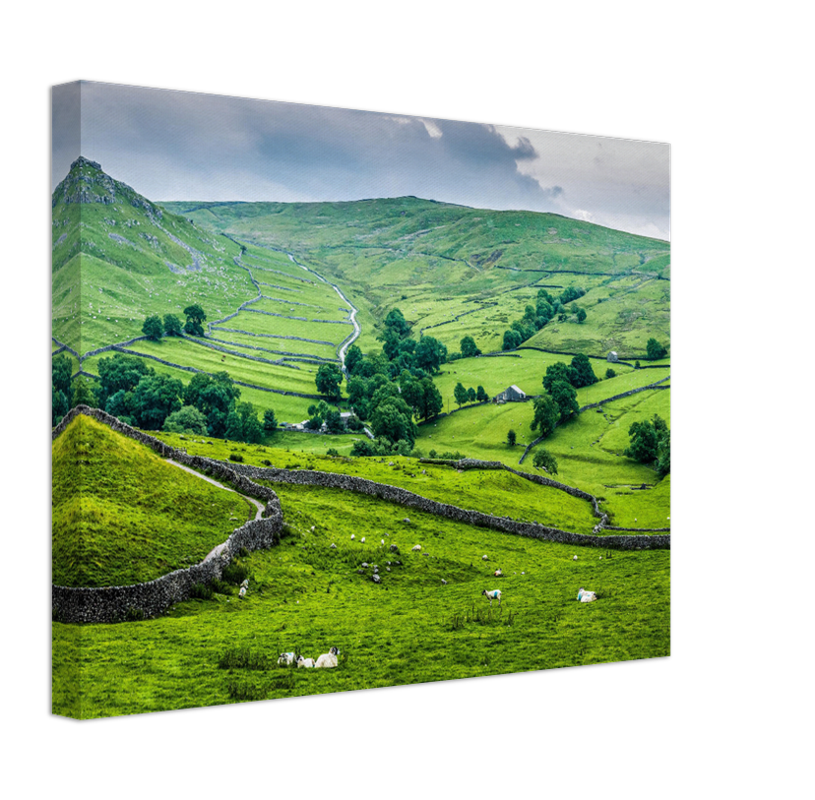 The Yorkshire Dales in spring Photo Print - Canvas - Framed Photo Print - Hampshire Prints