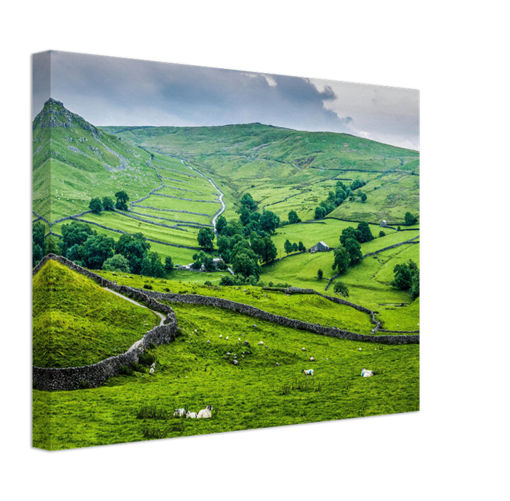 The Yorkshire Dales in spring Photo Print - Canvas - Framed Photo Print - Hampshire Prints