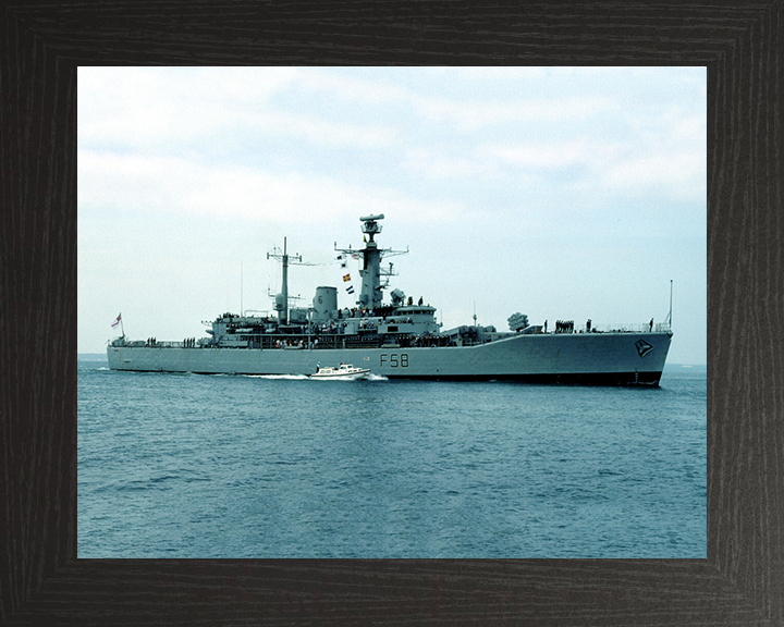 HMS Hermione F58 Royal Navy Leander class frigate Photo Print or Framed Print - Hampshire Prints