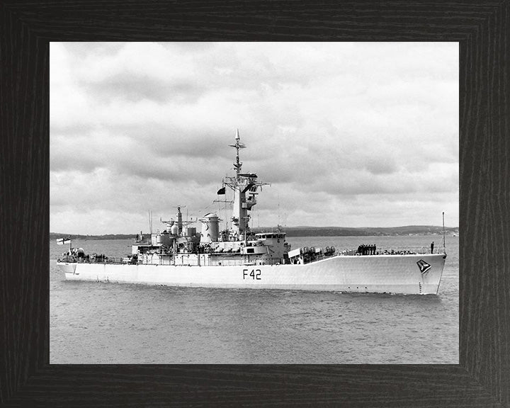 HMS Phoebe F42 Royal Navy Leander class frigate Photo Print or Framed Photo Print - Hampshire Prints