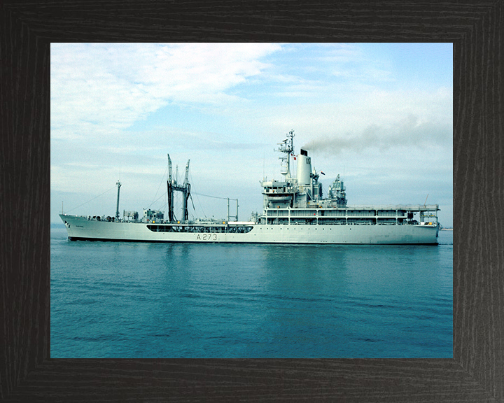 RFA Black Rover A273 Royal Fleet Auxiliary Rover class small fleet tanker Photo Print or Framed Print - Hampshire Prints