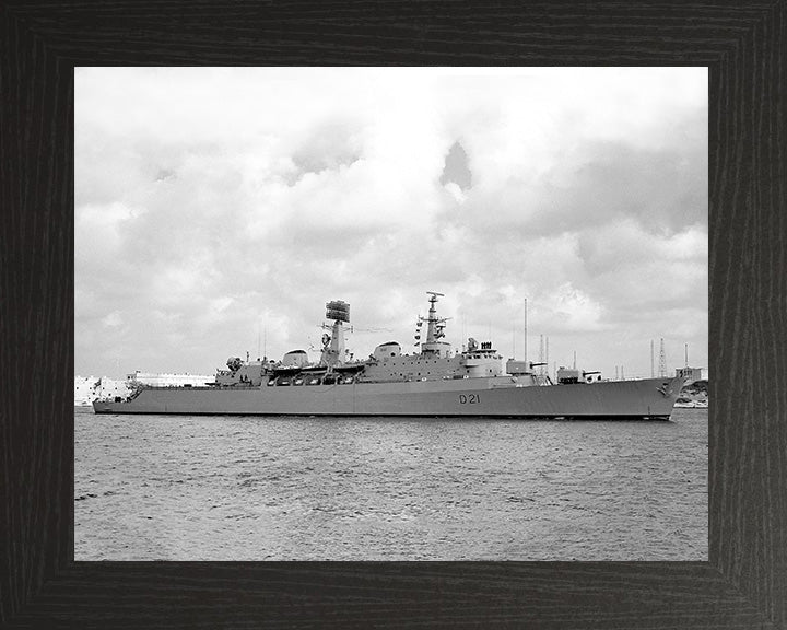 HMS Norfolk D21 Royal Navy County class destroyer Photo Print or Framed Photo Print - Hampshire Prints