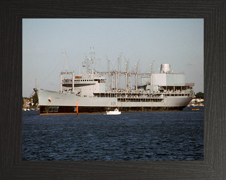 RFA Olmeda A124 Royal Fleet Auxiliary Ol class tanker Photo Print or Framed Print - Hampshire Prints