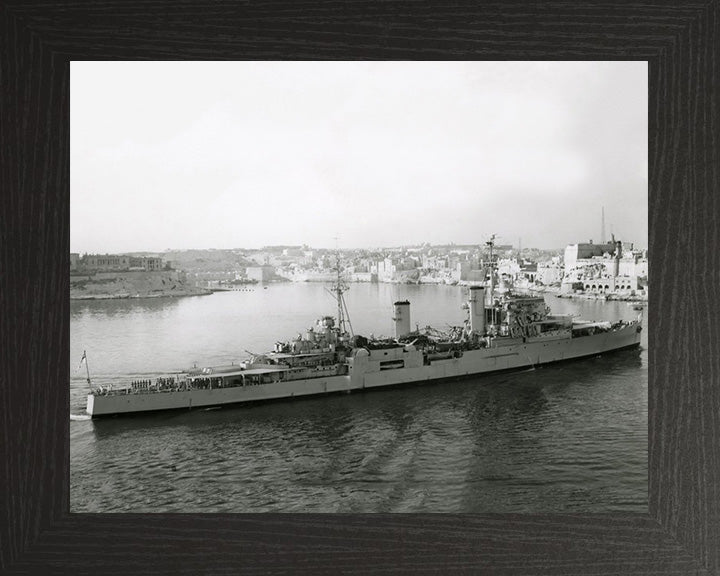 HMS Superb (25) Royal Navy Minotaur class light cruiser Photo Print or Framed Photo Print - Hampshire Prints