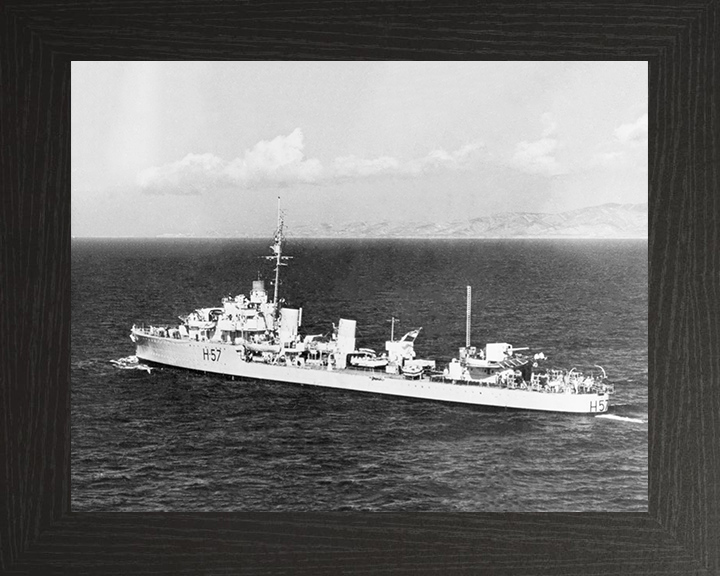 HMS Hesperus H57 Royal Navy H class Destroyer Photo Print or Framed Print - Hampshire Prints