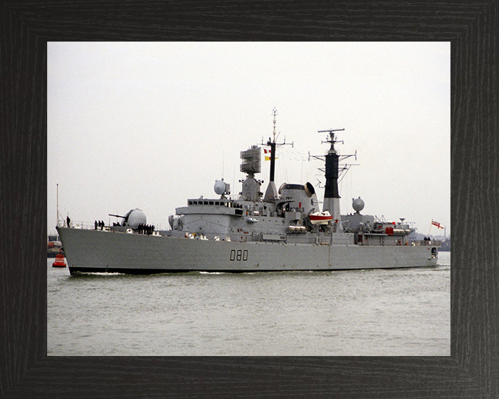 HMS Sheffield D80 Royal Navy Type 42 destroyer Photo Print or Framed Print - Hampshire Prints