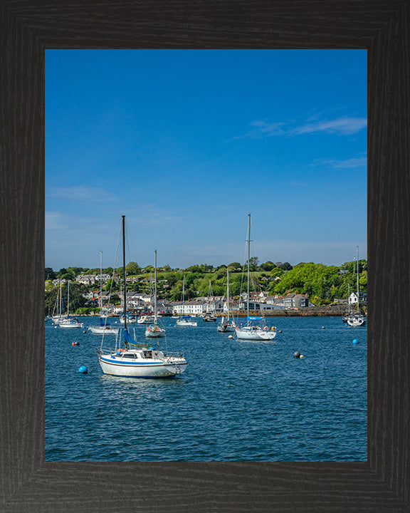 Falmouth harbour Cornwall in summer Photo Print - Canvas - Framed Photo Print - Hampshire Prints