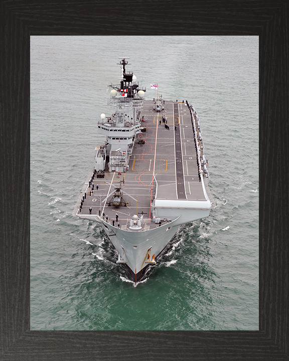 HMS Illustrious R06 | Photo Print | Framed Print | Invincible Class | Aircraft Carrier | Royal Navy