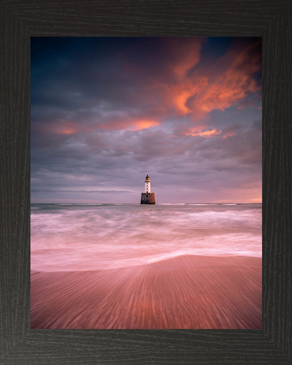 Rattray Head Lighthouse Scotland at sunset Photo Print - Canvas - Framed Photo Print - Hampshire Prints