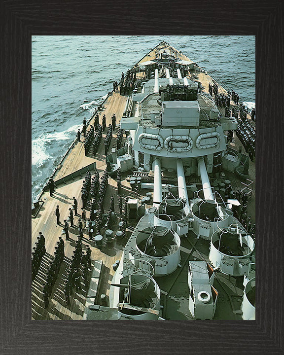 HMS Nelson (28) Royal Navy Nelson class battleship Photo Print or Framed Print - Hampshire Prints