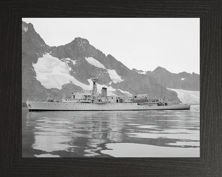 HMS Owen K640 Royal Navy Bay Class Frigate Photo Print or Framed Print - Hampshire Prints