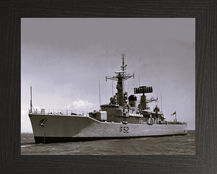 HMS Juno F52 Royal Navy Leander class frigate Photo Print or Framed Print - Hampshire Prints