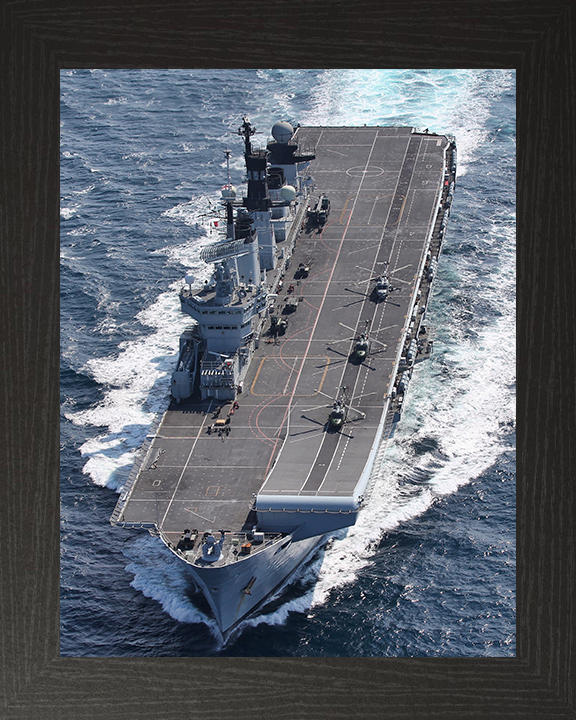 HMS Illustrious R06 | Photo Print | Framed Print | Invincible Class | Aircraft Carrier | Royal Navy