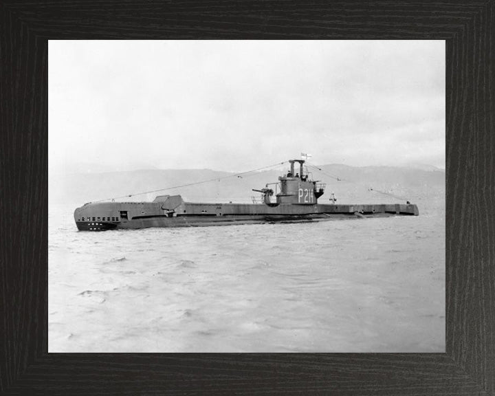 HMS Satyr P214 Royal Navy S Class Submarine Photo Print or Framed Print - Hampshire Prints