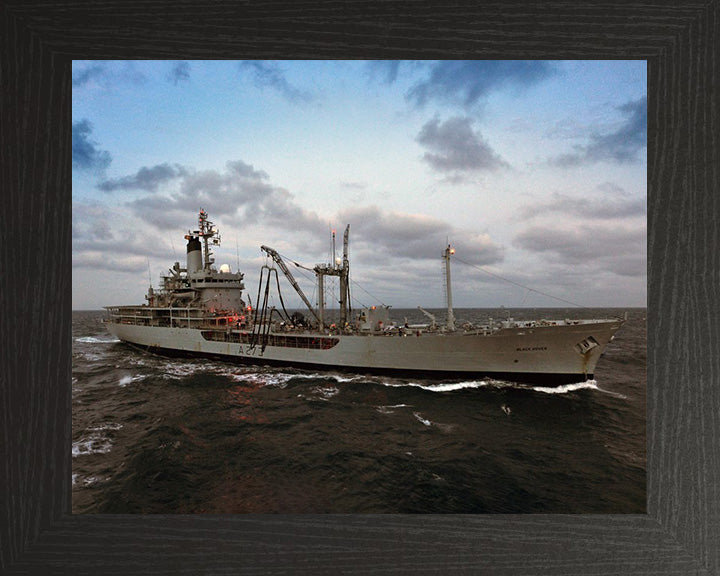 RFA Black Rover A273 Royal Fleet Auxiliary Rover class small fleet tanker Photo Print or Framed Print - Hampshire Prints