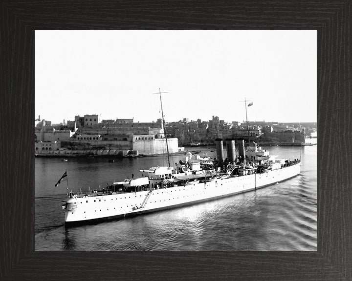 HMS Norfolk (78) Royal Navy Dorsetshire class heavy cruiser Photo Print or Framed Print - Hampshire Prints