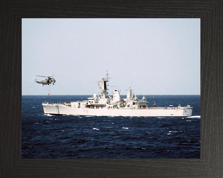 HMS Euryalus F15 Royal Navy Leander Class Frigate Photo Print or Framed Print - Hampshire Prints