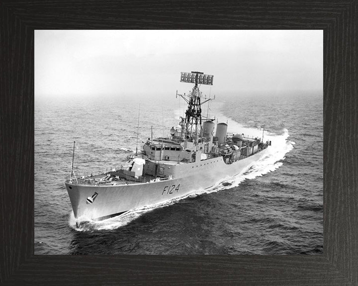 HMS Zulu F124 Royal Navy Tribal class frigate Warship Photo Print or Framed Print - Hampshire Prints