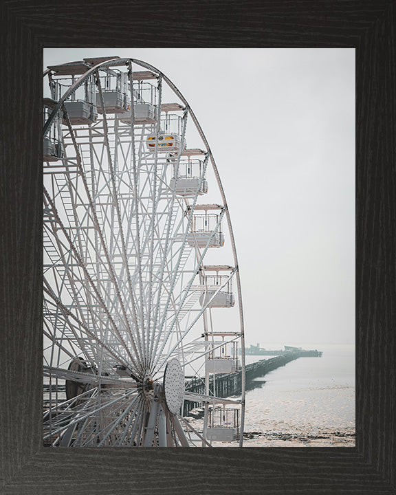 Southend-on-Sea big wheel and pier Essex Photo Print - Canvas - Framed Photo Print - Hampshire Prints