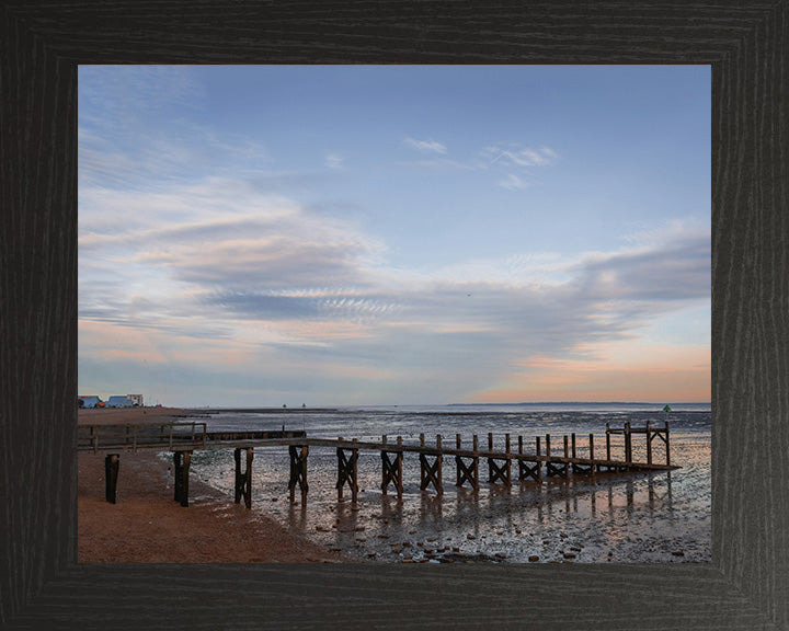 Southend-on-Sea Essex at low tide Photo Print - Canvas - Framed Photo Print - Hampshire Prints